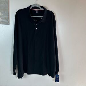 Perry Ellis Men's Black Polo Shirt